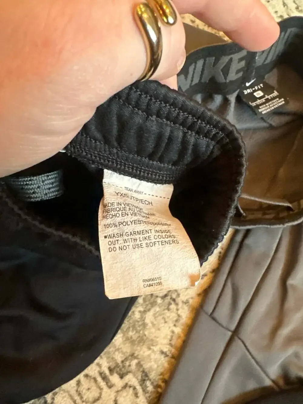 Lot of 3 Boys Athletic Joggers Nike Dri-Fit and Under Armour Size 7/YXS - Picture 8 of 8